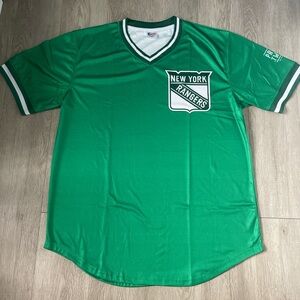 New York Rangers Green Shirt